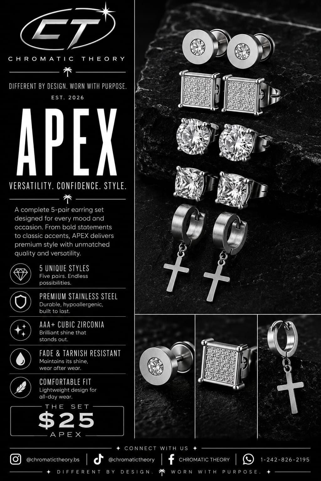 Apex — Versatility. Confidence. Style.